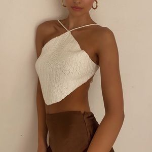 Princess Polly avoca top in light yellow